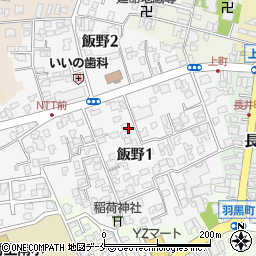 新潟県村上市飯野周辺の地図