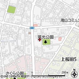 山形県山形市東青田3丁目8-11周辺の地図