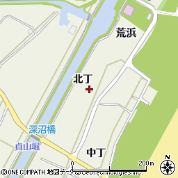 宮城県仙台市若林区荒浜北丁周辺の地図