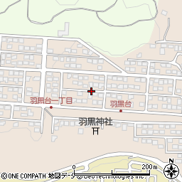 宮城県仙台市太白区羽黒台周辺の地図