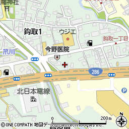 ナルケ自動車仙台店周辺の地図