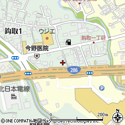 カーセブン　仙台南店周辺の地図