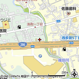 ドコモショップ仙台西多賀店周辺の地図