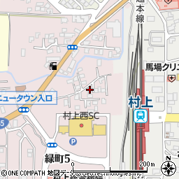 尾崎事務所周辺の地図