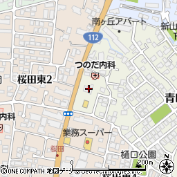 荘内銀行桜田支店周辺の地図