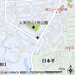 仙台南ニュータウンコミュニティセンター周辺の地図