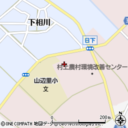 新潟県村上市日下991周辺の地図