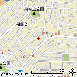プレジオ泉崎Ａ周辺の地図