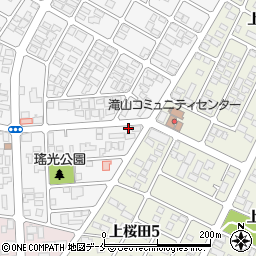 ハイツ東青田周辺の地図