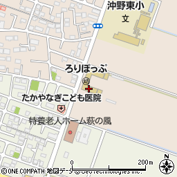 ろりぽっぷ保育園周辺の地図