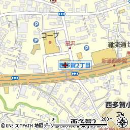スタジオアリス　仙台西多賀店周辺の地図