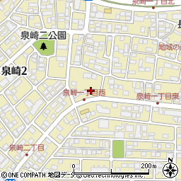 シャーメゾン泉崎．Ｃ周辺の地図
