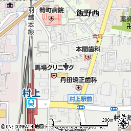 新潟県村上市田端町13-10周辺の地図
