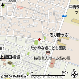 若林区沖野6丁目駐車場周辺の地図