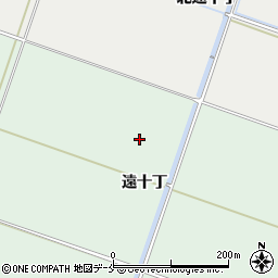 宮城県仙台市若林区下飯田遠十丁周辺の地図