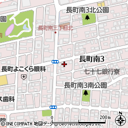 パーシモン長町周辺の地図