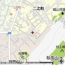 新潟県村上市羽黒口5-10周辺の地図