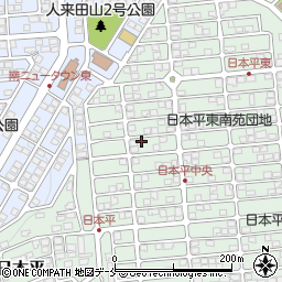宮城県仙台市太白区日本平36-26周辺の地図