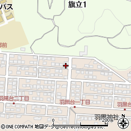 石井第二アパート羽黒台周辺の地図
