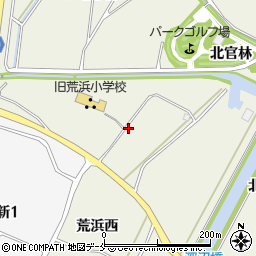 宮城県仙台市若林区荒浜新堀端周辺の地図