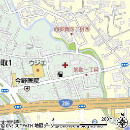 七十七銀行西多賀支店 ＡＴＭ周辺の地図