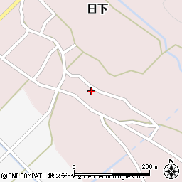 新潟県村上市日下653周辺の地図