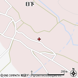 新潟県村上市日下627周辺の地図