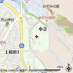 山形県山形市上桜田21周辺の地図
