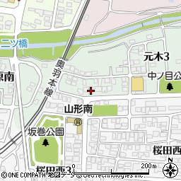ダイヤモンドメゾン桜田周辺の地図
