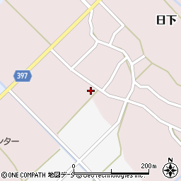 新潟県村上市日下875周辺の地図