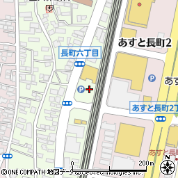 モスバーガー仙台長町店周辺の地図