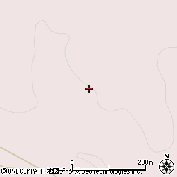 宮城県柴田郡川崎町本砂金安達新山周辺の地図