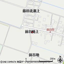 宮城県仙台市若林区荒井前谷地上周辺の地図