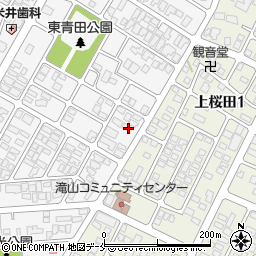 山形県山形市東青田2丁目19-8周辺の地図