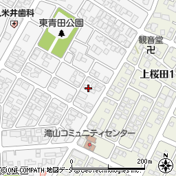 山形県山形市東青田2丁目19-23周辺の地図