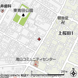 山形県山形市東青田2丁目19-7周辺の地図