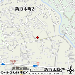 宮城県仙台市太白区鈎取本町周辺の地図
