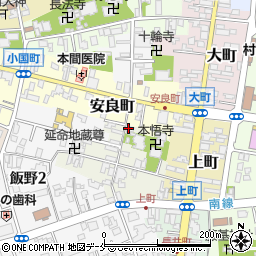 山上畳店周辺の地図