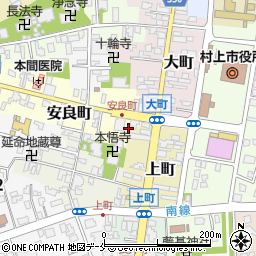 花平クリーニング店周辺の地図