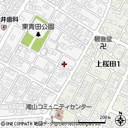 山形県山形市東青田2丁目18-11周辺の地図