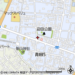 公文式青田教室周辺の地図