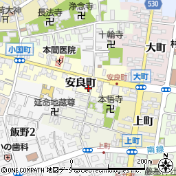 新潟県村上市安良町3-15周辺の地図