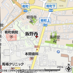 新潟県村上市飯野西周辺の地図