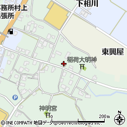 仲間町集落開発センター周辺の地図