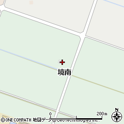 宮城県仙台市若林区下飯田境南周辺の地図