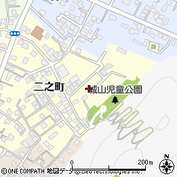 県立村上桜ケ丘高校実習地周辺の地図