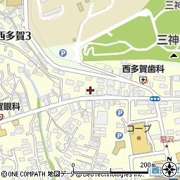 釜寅　太白店周辺の地図