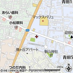 昭和ホルモン亭青田店周辺の地図