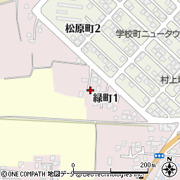 栗山施術所周辺の地図