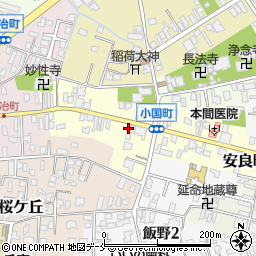 新潟県村上市小国町周辺の地図